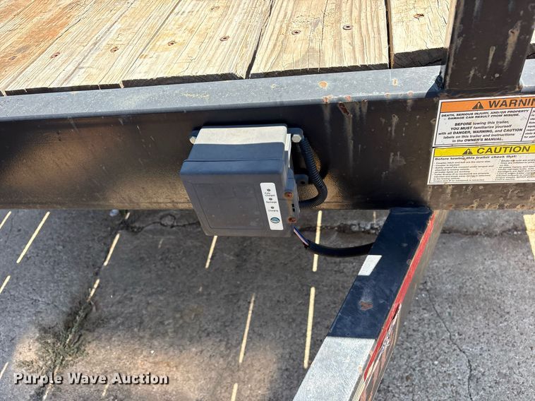 image for item DY2551 2021 Texas Pride EQ820220KGN equipment trailer