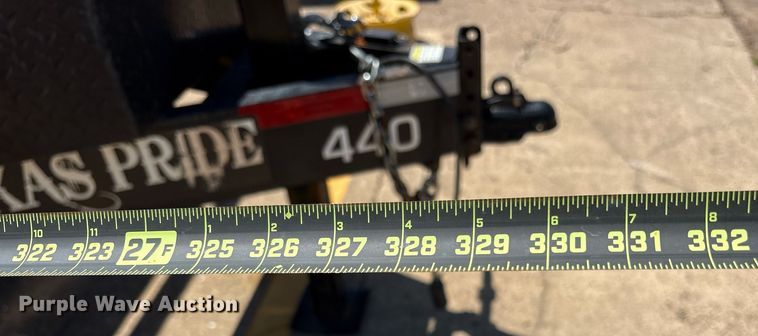 image for item DY2551 2021 Texas Pride EQ820220KGN equipment trailer