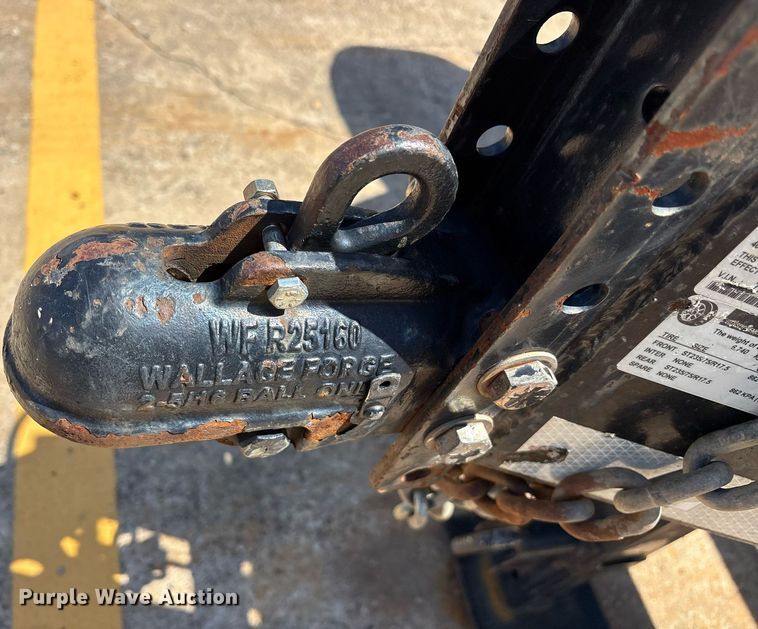 image for item DY2553 2021 Texas Pride EQ820220KGN equipment trailer