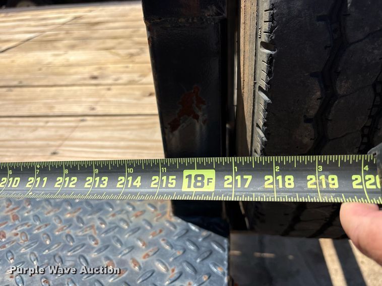 image for item DY2553 2021 Texas Pride EQ820220KGN equipment trailer