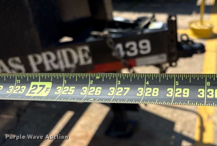 image for item DY2553 2021 Texas Pride EQ820220KGN equipment trailer