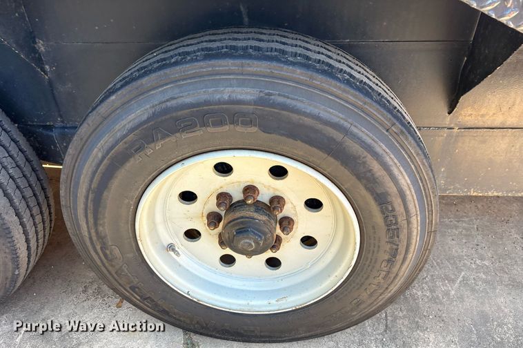 image for item DY2553 2021 Texas Pride EQ820220KGN equipment trailer