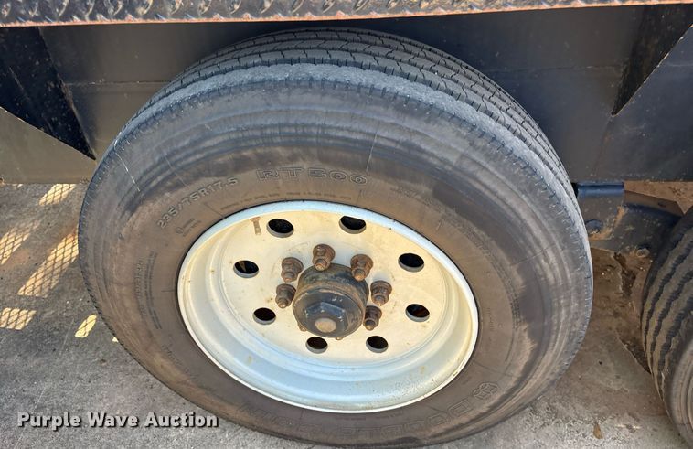 image for item DY2553 2021 Texas Pride EQ820220KGN equipment trailer