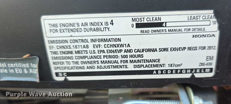 image for item DZ6134 Toro 33516  aerator