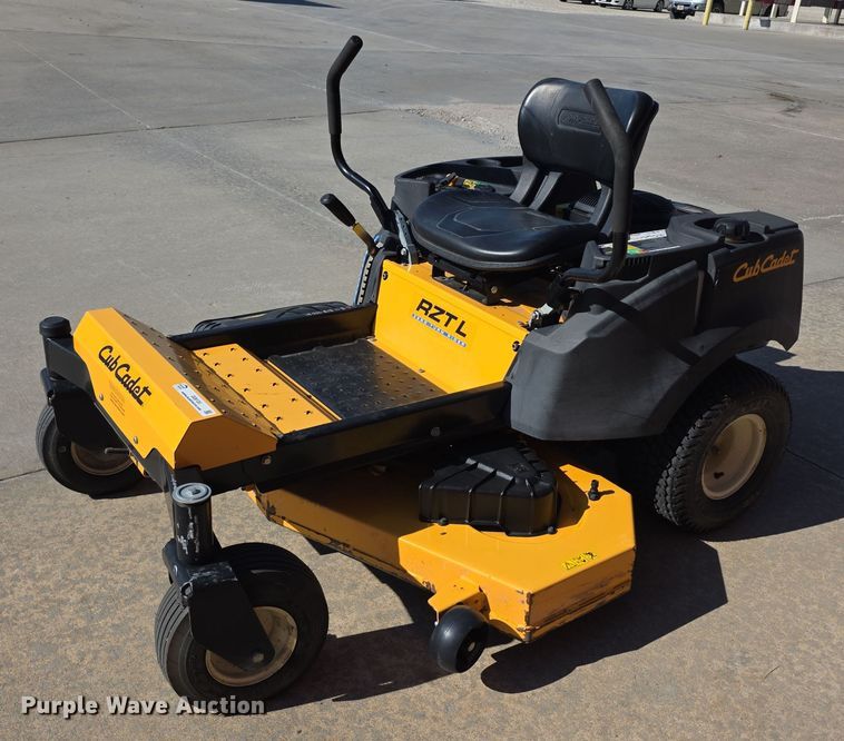 image for item DZ6135 Cub Cadet RZTL ZTR lawn mower