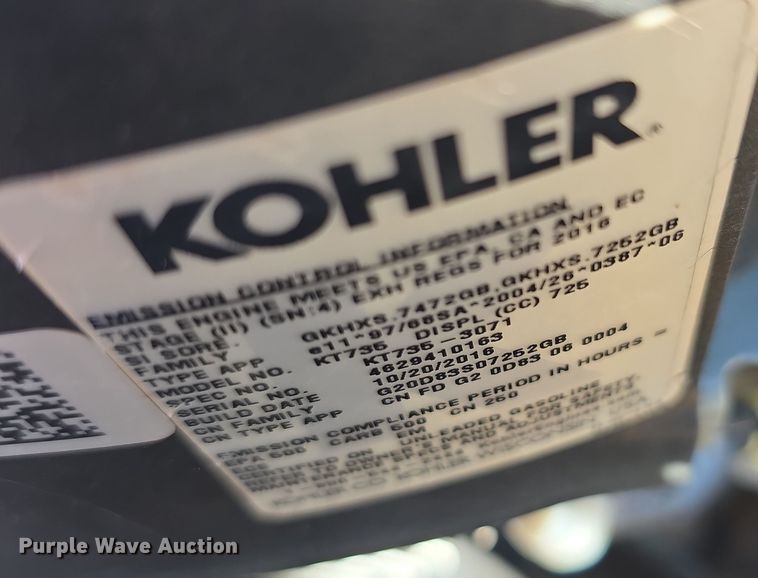 image for item DZ6135 Cub Cadet RZTL ZTR lawn mower