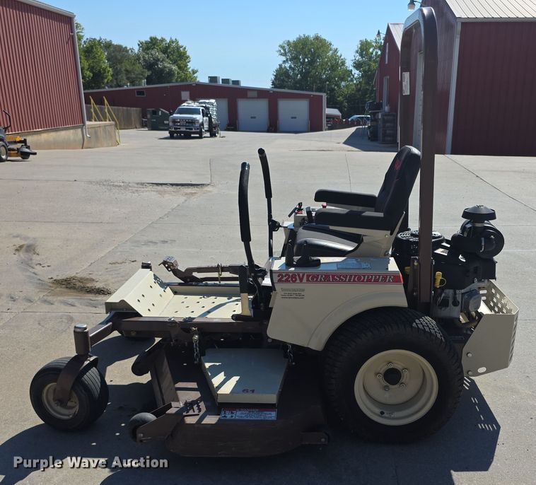 image for item DZ6136 Grasshopper  226VG4 ZTR lawn mower