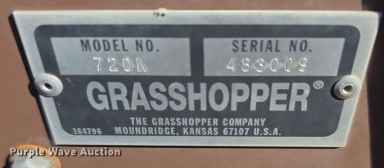 image for item DZ6138 Grasshopper  720K ZTR lawn mower