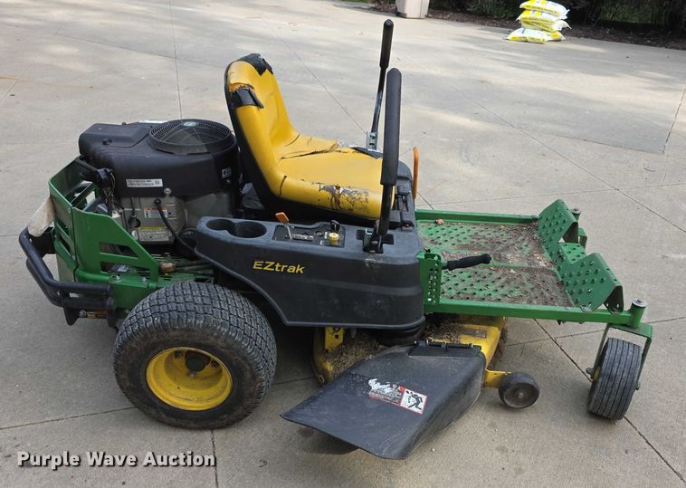 image for item DZ6152 John Deere EZ Trak Z235 ZTR lawn mower