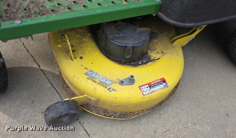 image for item DZ6152 John Deere EZ Trak Z235 ZTR lawn mower