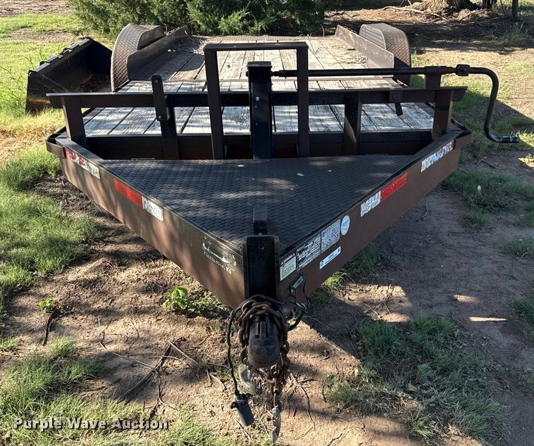 image for item DZ8938 2011 Neal tilt deck equipment trailer