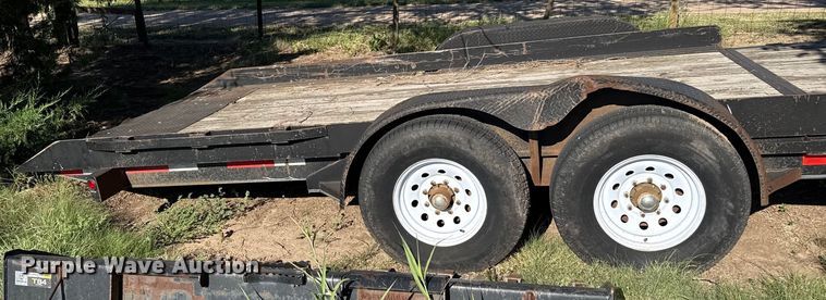 image for item DZ8938 2011 Neal tilt deck equipment trailer