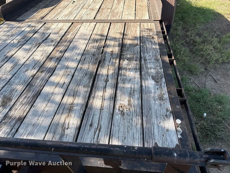 image for item DZ8938 2011 Neal tilt deck equipment trailer