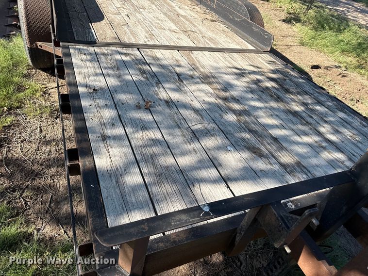 image for item DZ8938 2011 Neal tilt deck equipment trailer