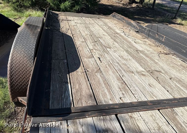 image for item DZ8938 2011 Neal tilt deck equipment trailer