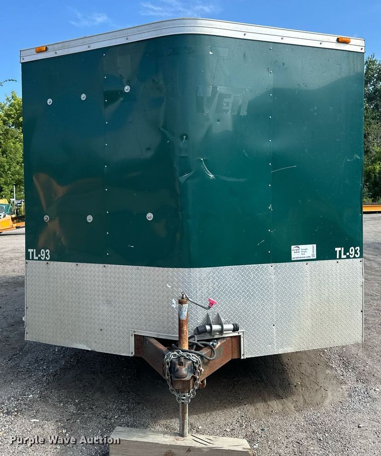 image for item EB2907 2013 Haulmark TSTV85X16WT3 enclosed cargo trailer