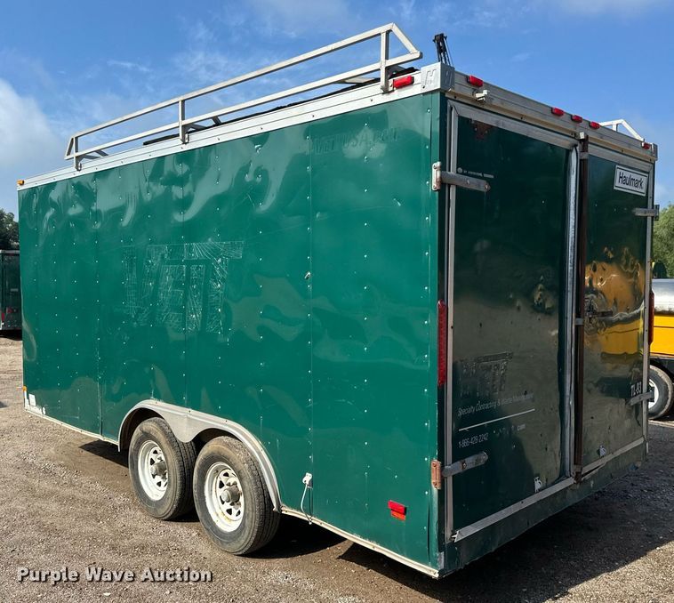 image for item EB2907 2013 Haulmark TSTV85X16WT3 enclosed cargo trailer