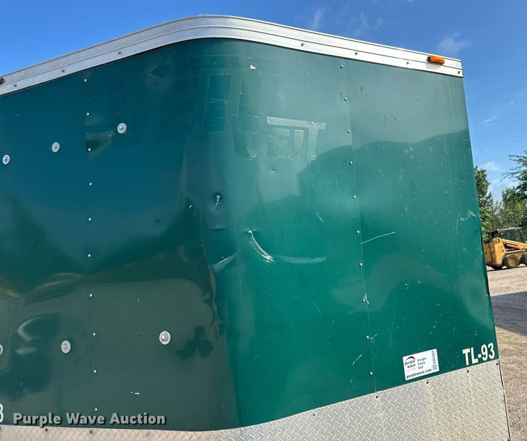 image for item EB2907 2013 Haulmark TSTV85X16WT3 enclosed cargo trailer