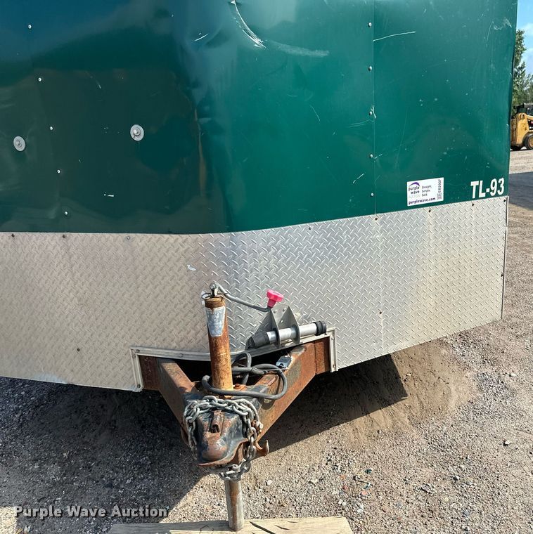 image for item EB2907 2013 Haulmark TSTV85X16WT3 enclosed cargo trailer