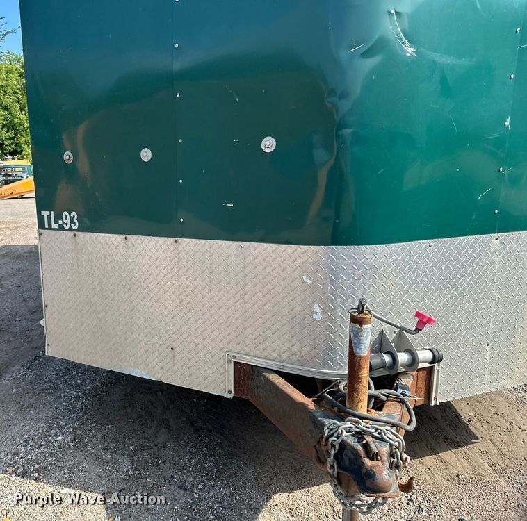 image for item EB2907 2013 Haulmark TSTV85X16WT3 enclosed cargo trailer