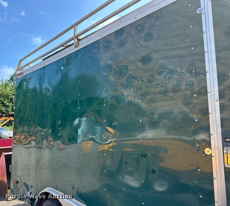 image for item EB2907 2013 Haulmark TSTV85X16WT3 enclosed cargo trailer