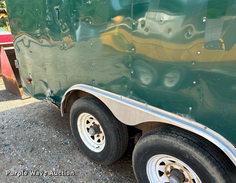 image for item EB2907 2013 Haulmark TSTV85X16WT3 enclosed cargo trailer