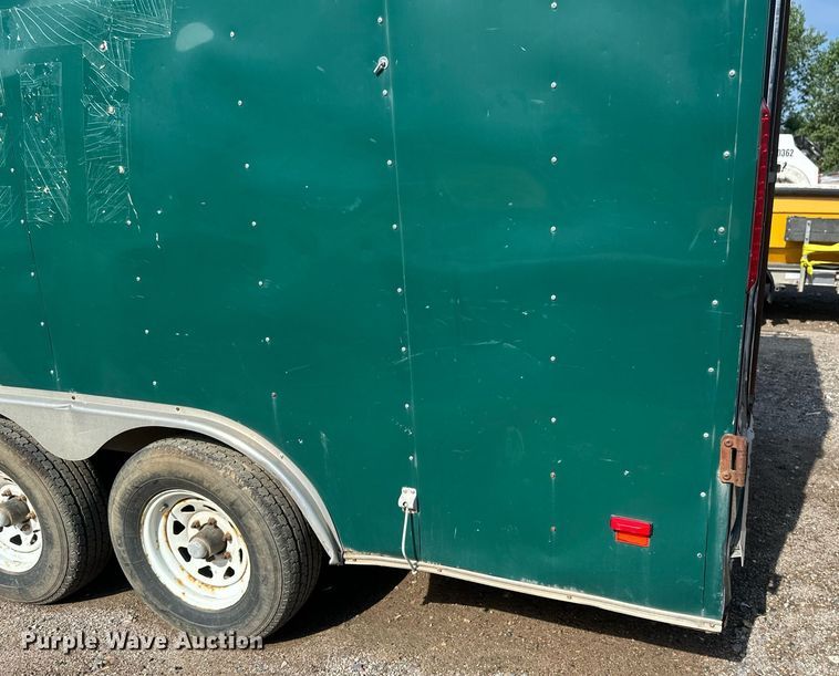 image for item EB2907 2013 Haulmark TSTV85X16WT3 enclosed cargo trailer