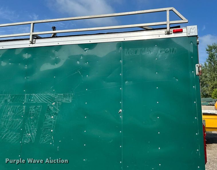 image for item EB2907 2013 Haulmark TSTV85X16WT3 enclosed cargo trailer