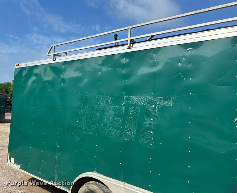 image for item EB2907 2013 Haulmark TSTV85X16WT3 enclosed cargo trailer