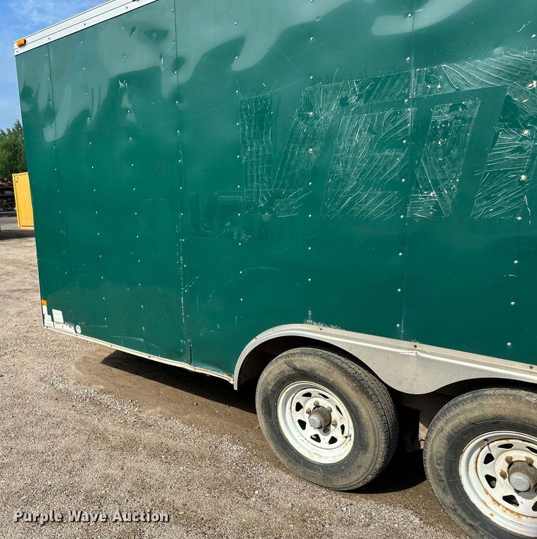 image for item EB2907 2013 Haulmark TSTV85X16WT3 enclosed cargo trailer