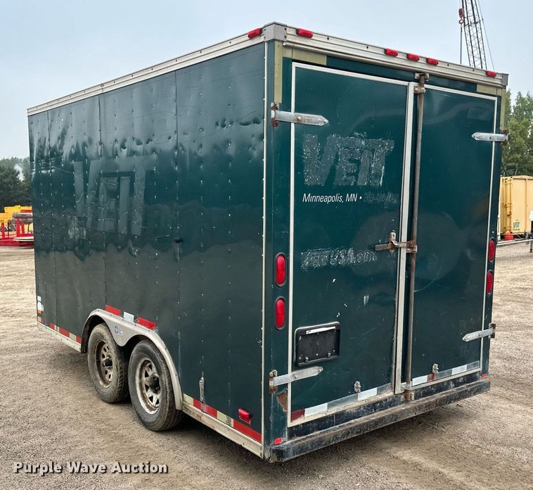 image for item EB2908 2007 Pace V0717TA2 enclosed cargo trailer