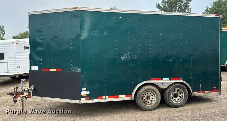 image for item EB2908 2007 Pace V0717TA2 enclosed cargo trailer