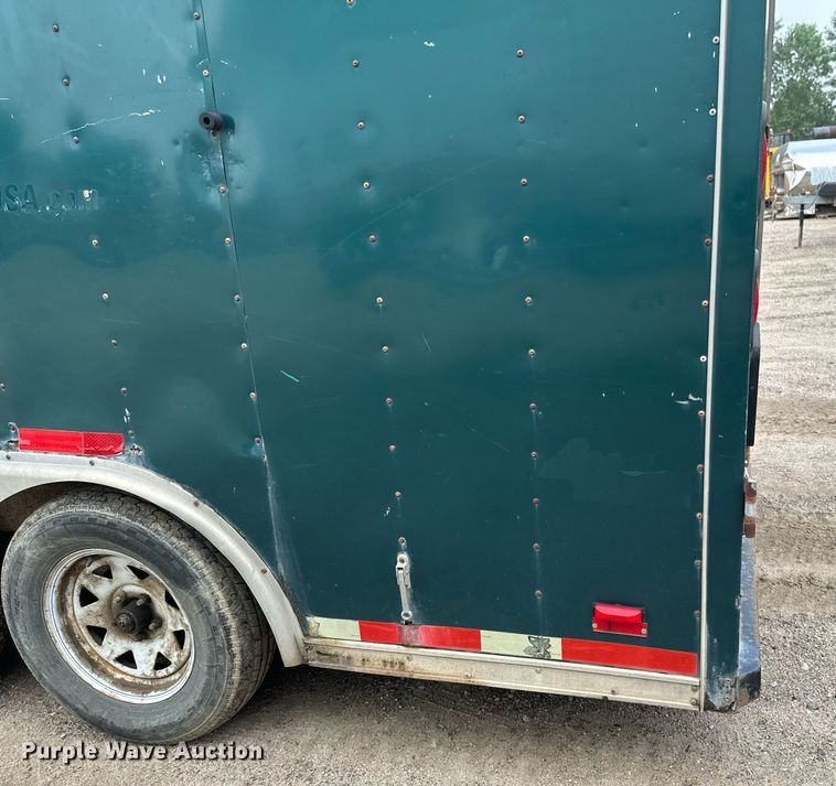 image for item EB2908 2007 Pace V0717TA2 enclosed cargo trailer