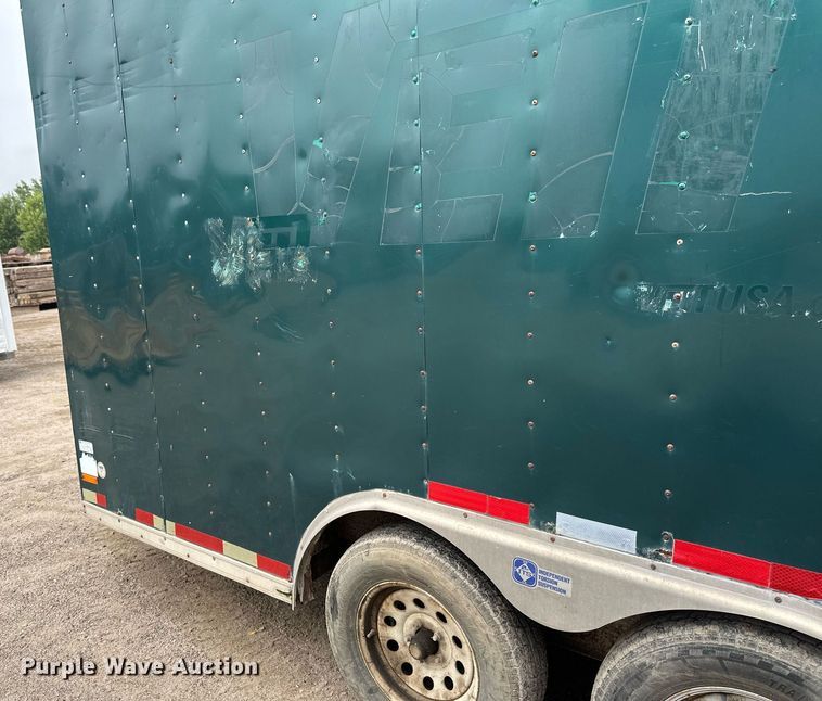 image for item EB2908 2007 Pace V0717TA2 enclosed cargo trailer