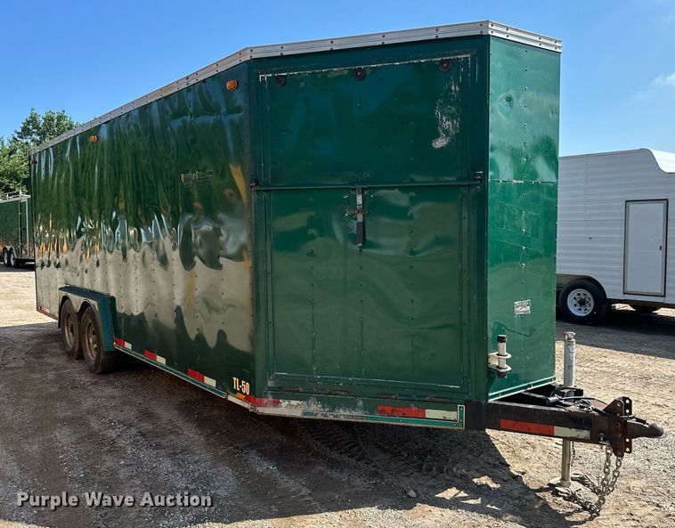 image for item EB2919 1995 Tailwind enclosed cargo trailer