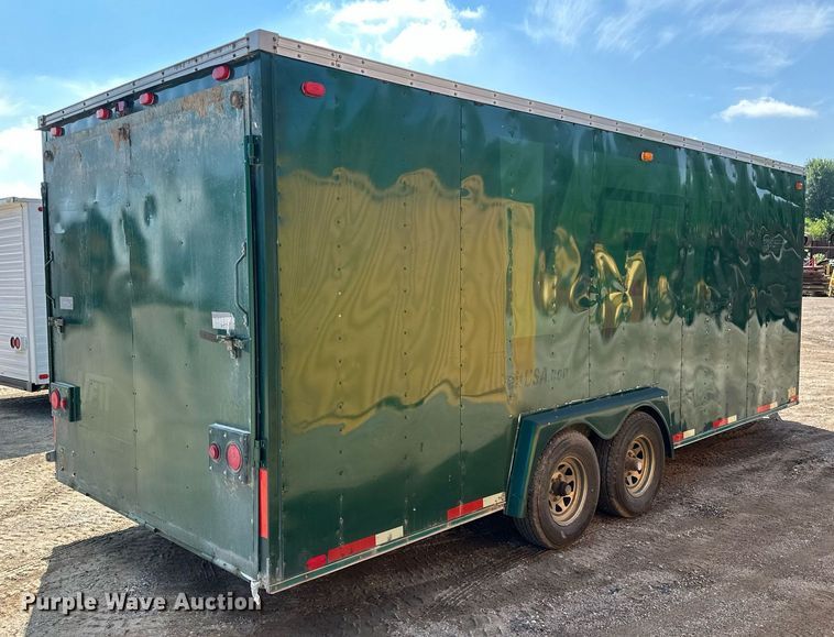 image for item EB2919 1995 Tailwind enclosed cargo trailer