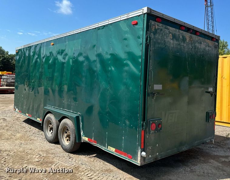 image for item EB2919 1995 Tailwind enclosed cargo trailer