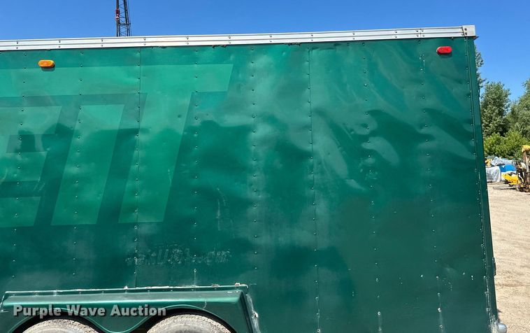 image for item EB2919 1995 Tailwind enclosed cargo trailer