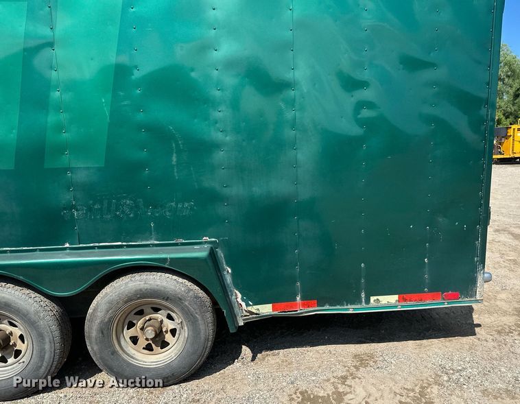 image for item EB2919 1995 Tailwind enclosed cargo trailer