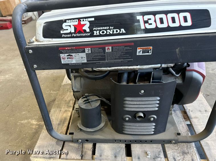 image for item EB2952 North Star 13000 generator