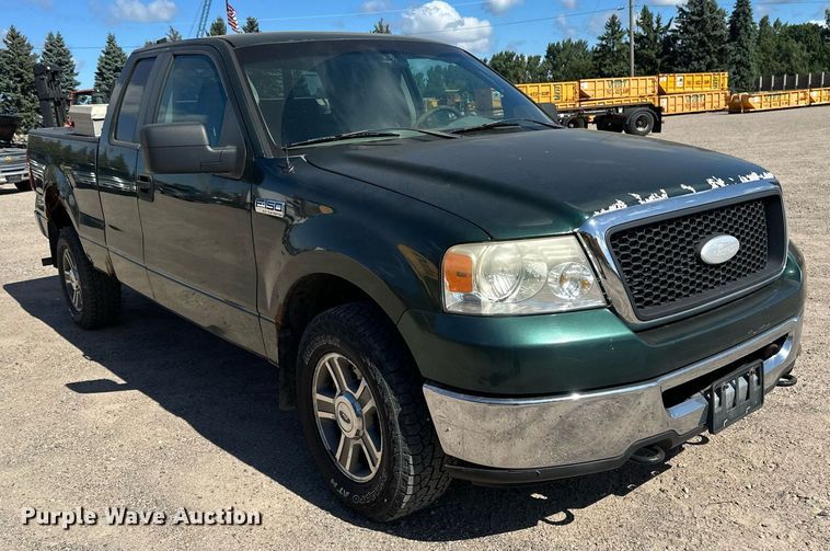 image for item EB2972 2007 Ford F150 SuperCab pickup truck