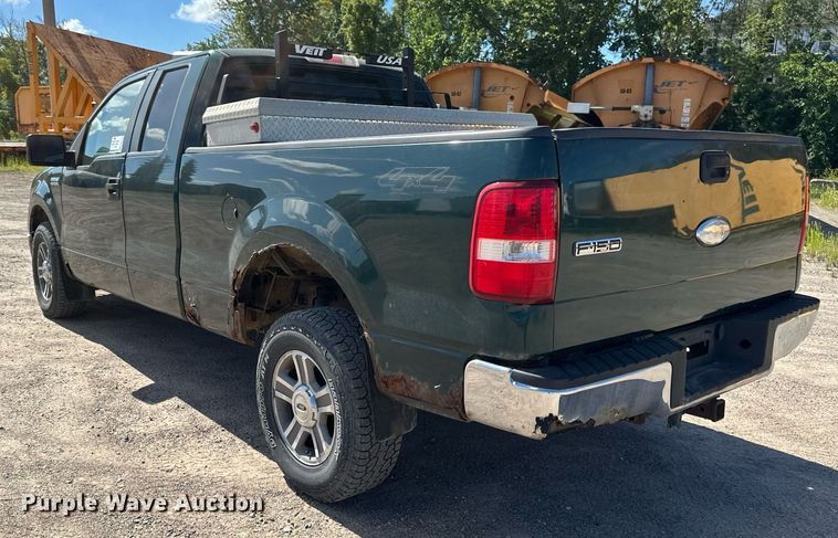 image for item EB2972 2007 Ford F150 SuperCab pickup truck