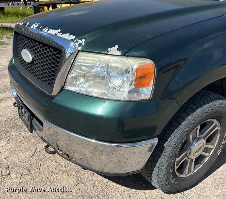 image for item EB2972 2007 Ford F150 SuperCab pickup truck