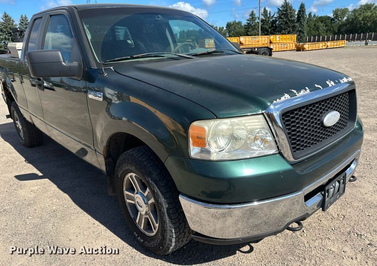 image for item EB2972 2007 Ford F150 SuperCab pickup truck