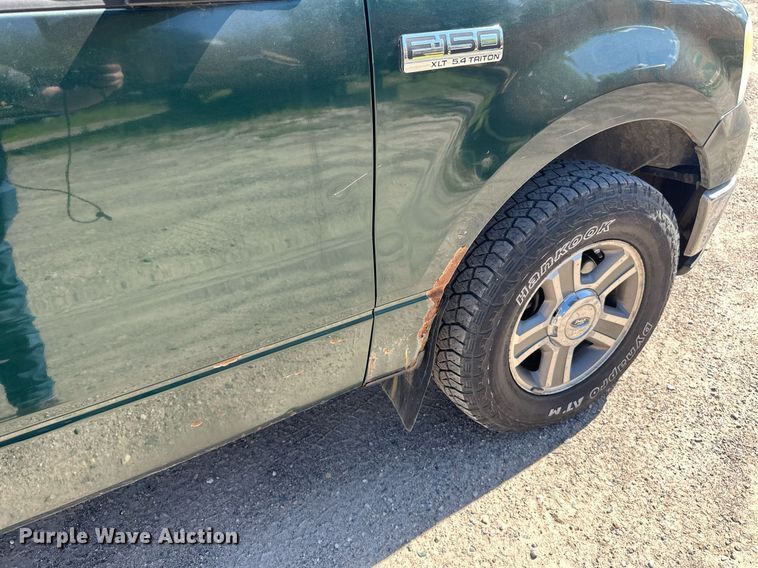 image for item EB2972 2007 Ford F150 SuperCab pickup truck