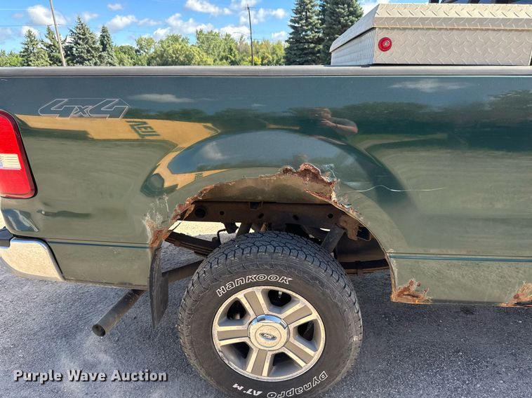 image for item EB2972 2007 Ford F150 SuperCab pickup truck