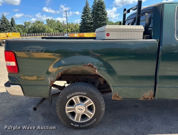 image for item EB2972 2007 Ford F150 SuperCab pickup truck