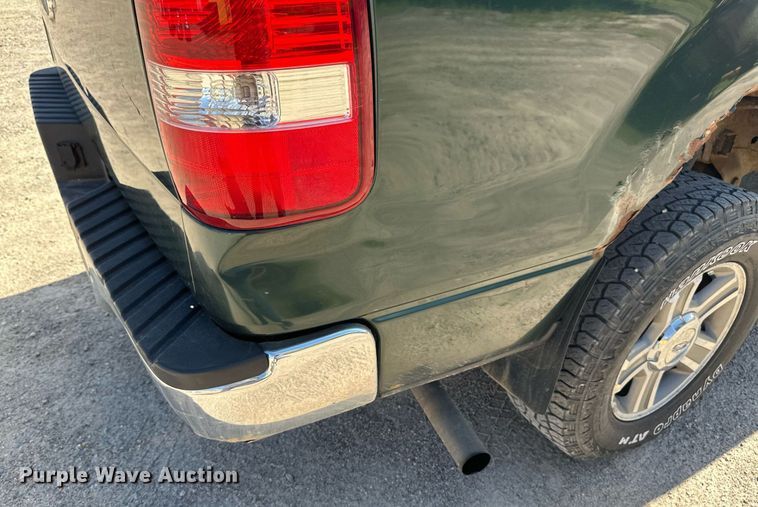 image for item EB2972 2007 Ford F150 SuperCab pickup truck