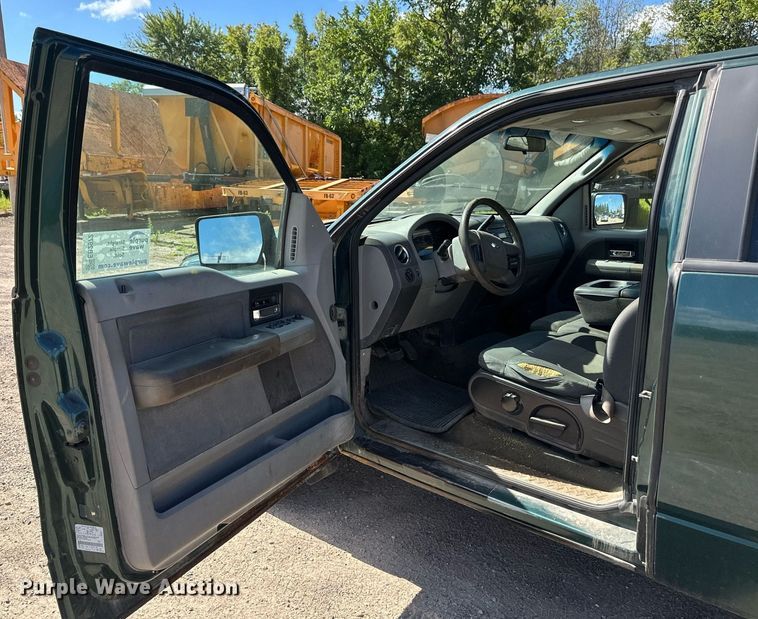 image for item EB2972 2007 Ford F150 SuperCab pickup truck