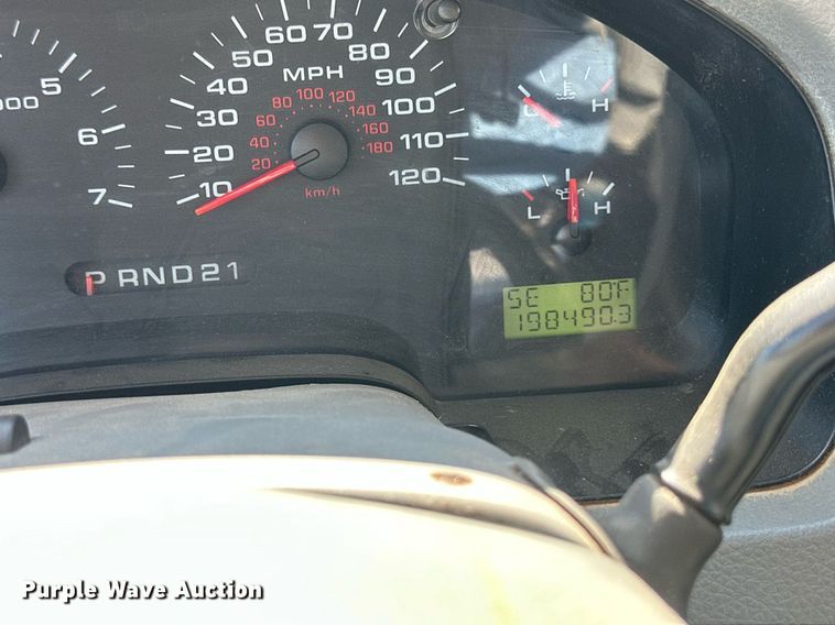 image for item EB2972 2007 Ford F150 SuperCab pickup truck